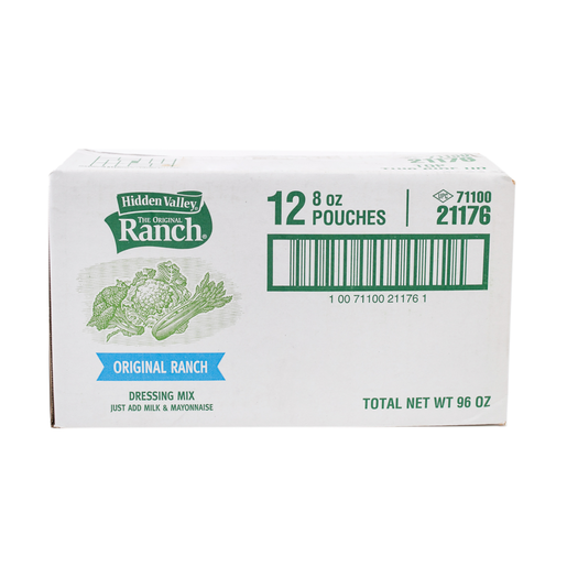 ADEREZO DRESSING MIX RANCH ORIG 4/3 KGS