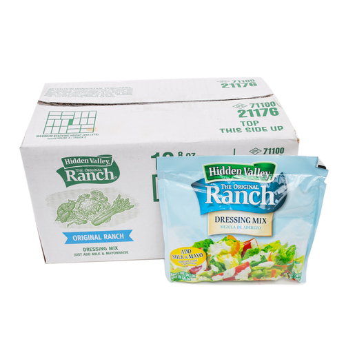 ADEREZO DRESSING MIX RANCH ORIG 4/3 KGS