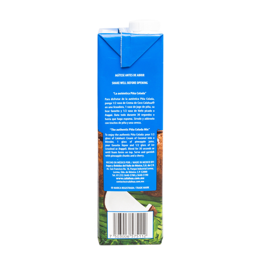 ***CREMA DE COCO 1 LT CALAHUA