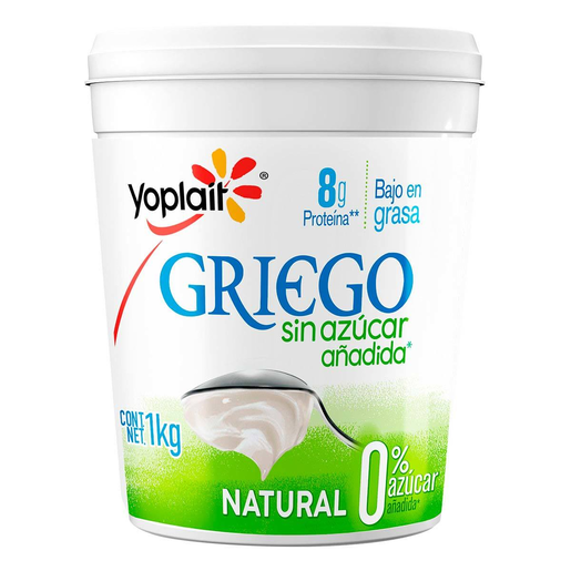YOG GRIEGO BAT SIN AZUCAR NATURAL 1 kg