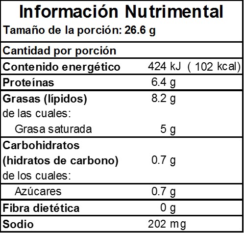QUESO MANCHEGO 400G LVI QUESO MANCHEGO 400G LVI